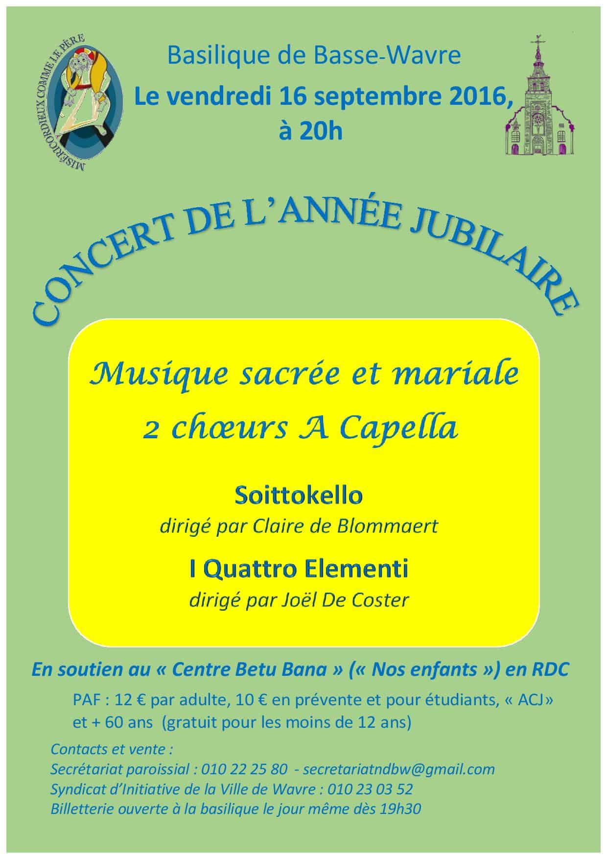 Concert à Basse-Wavre