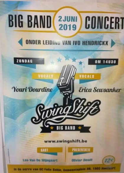 Affiche Concert Big Band Overijse