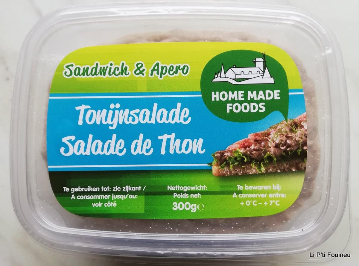 Salade de thon la moins chère
