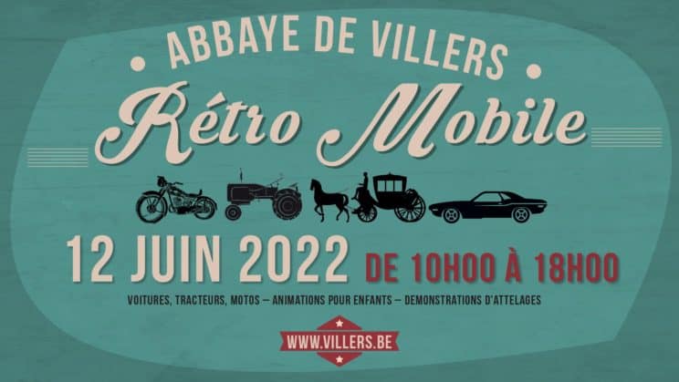 Rétro-Mobile Villers-la-Ville @ Abbaye