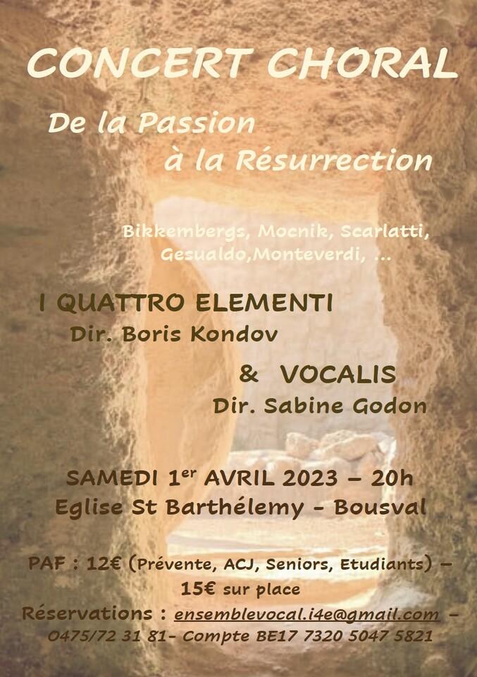 Concert I Quattro Elementi 01-04-23 Bousval