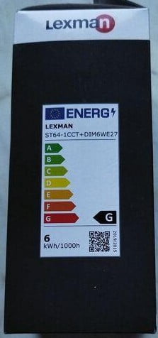 Étiquette Énergie G