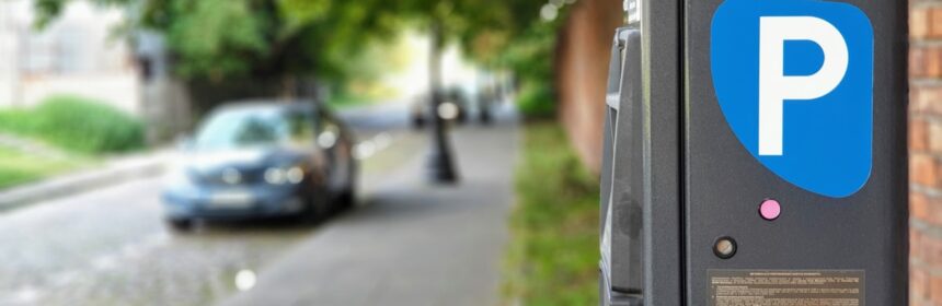 black car parked on sidewalk during daytime