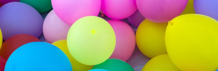 balloons, colorful, multicolored