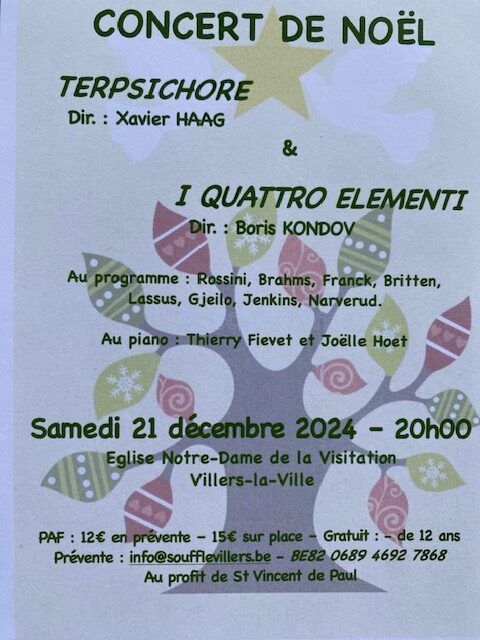 Concert chorale I Quattro Elementi